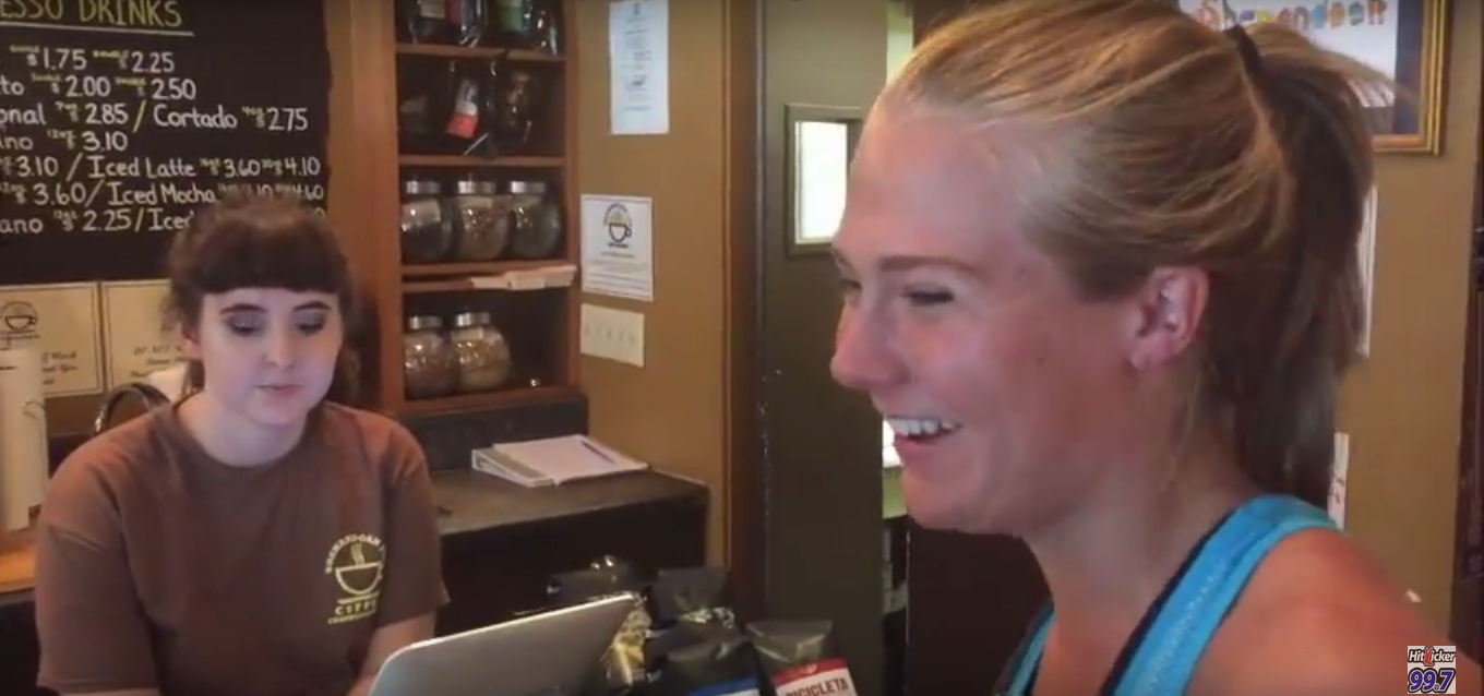Morgan in the Morning Makes a Stranger’s Day at a Local Coffee Shop