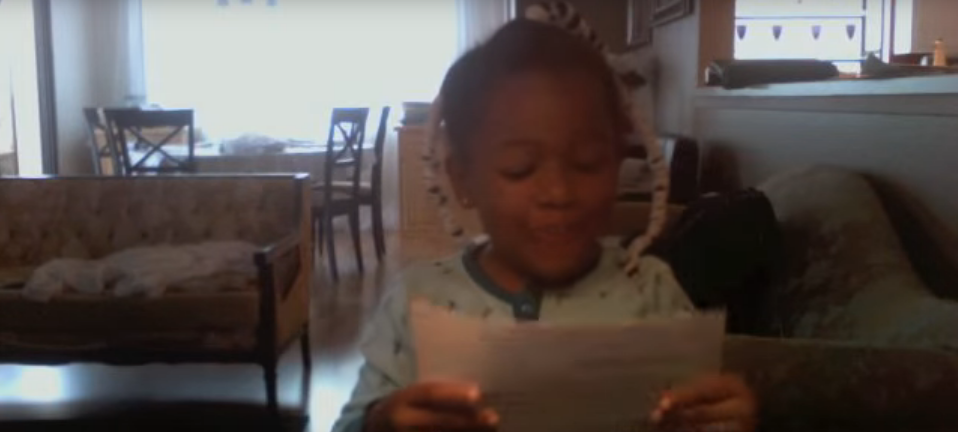 Watch This Adorable Four Year Old Read a Paragraph From the I Have a Dream Speech