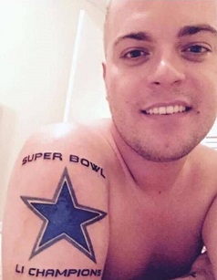 Depressed Cowboys Fan Gets Super Bowl Champions Tattoo One Month Before His Team Loses
