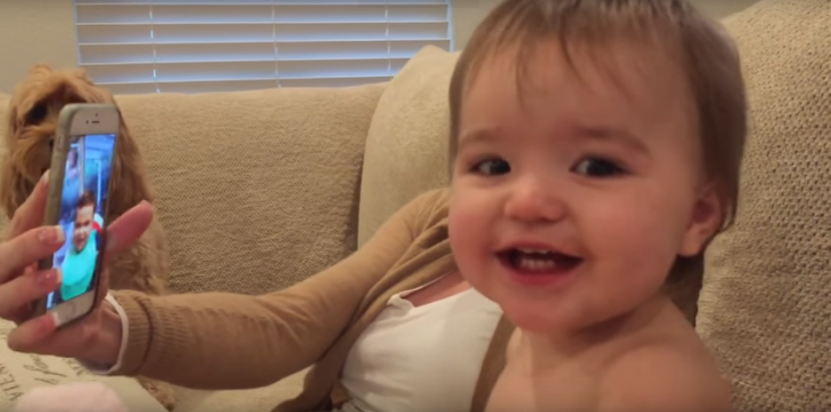 Watch These Adorable Babies Facetime Each Other for the First Time