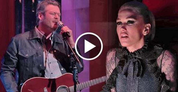 GWEN CAUGHT SINGING ALONG TO BLAKE’S SONG ON ‘THE VOICE’