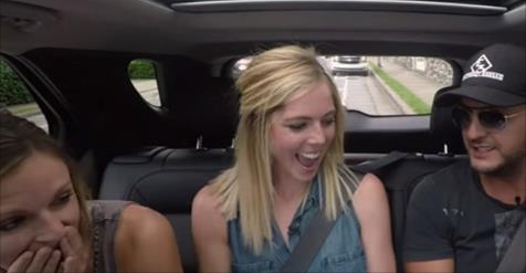 Hey, are we in a car with Luke Bryan?