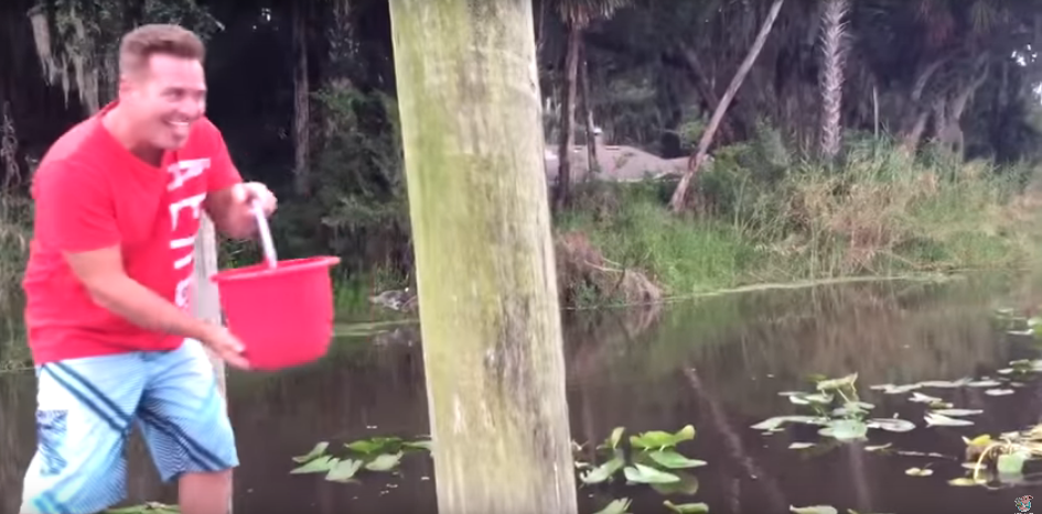 Watch How This Crazy River Responds to Water Being Tossed in it