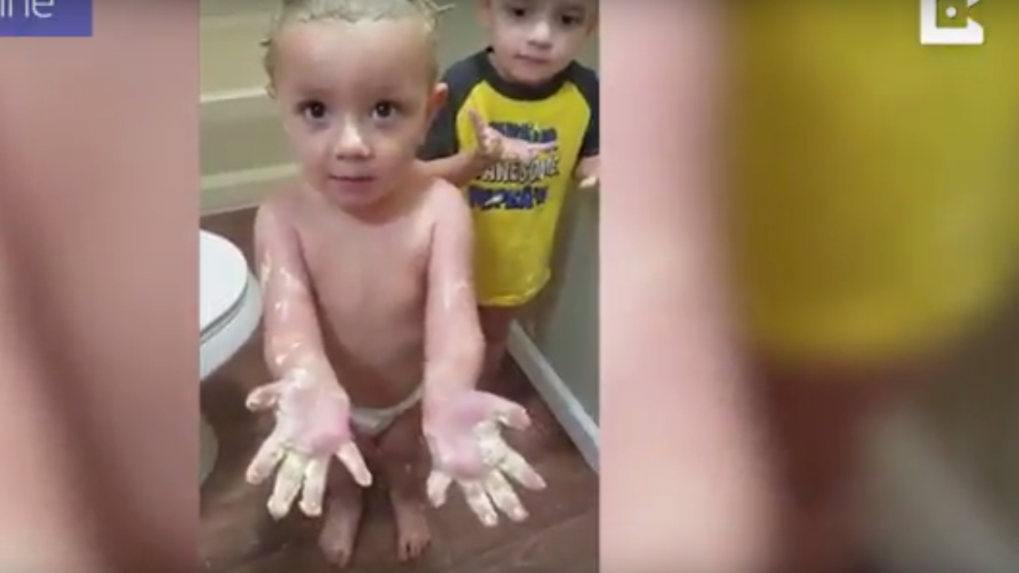 You Will Never Guess Why These Daring Toddlers Smeared Butter All Over Themselves