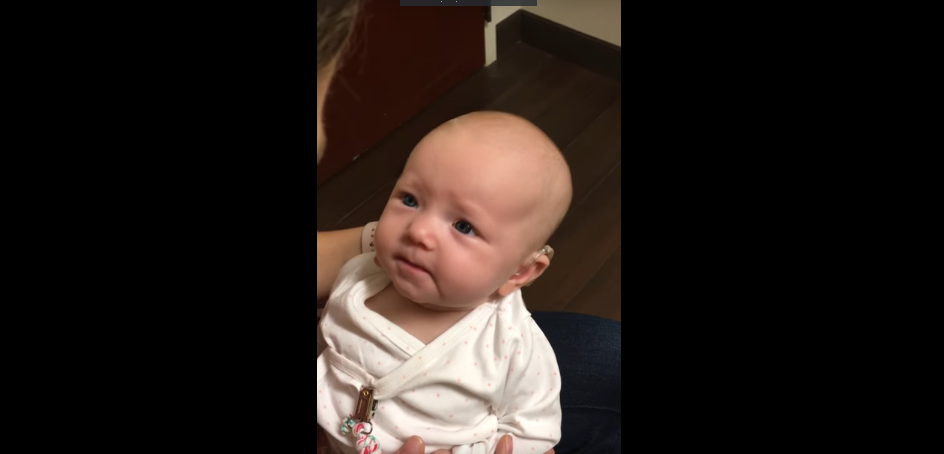 Watch a Two-Month-Old Baby Hear Her Mother’s Voice for the First Time [VIDEO]