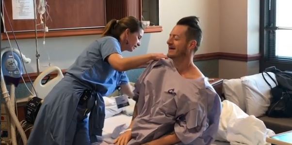 FGL’s Tyler Hubbard coming out of anesthesia [VIDEO]