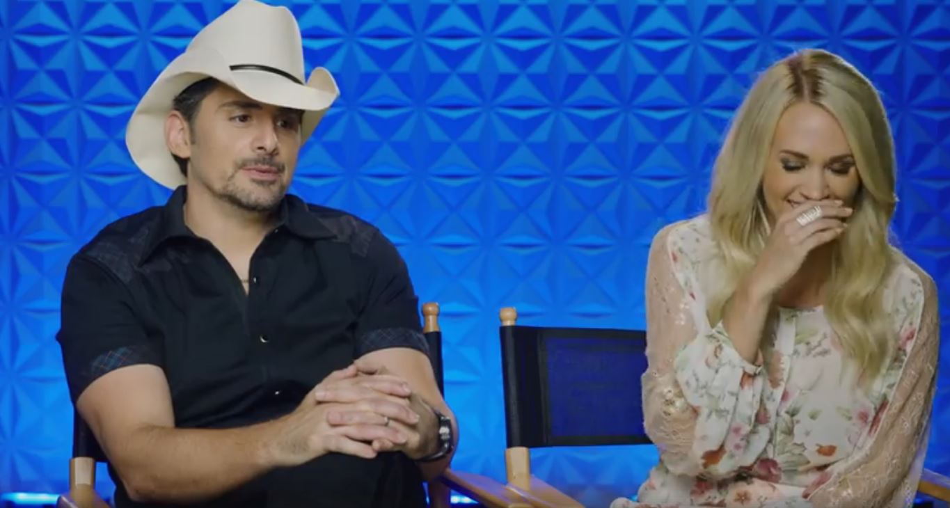 Brad & Carrie look back on 9 years of co-hosting the CMAS