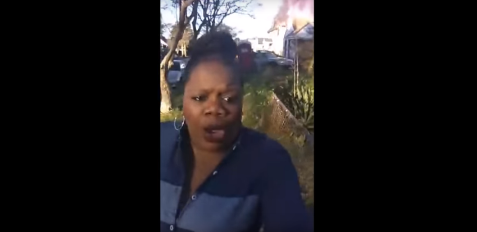 Virginia Resident Records Her Own News Report During House Fire [VIDEO/NSFW]