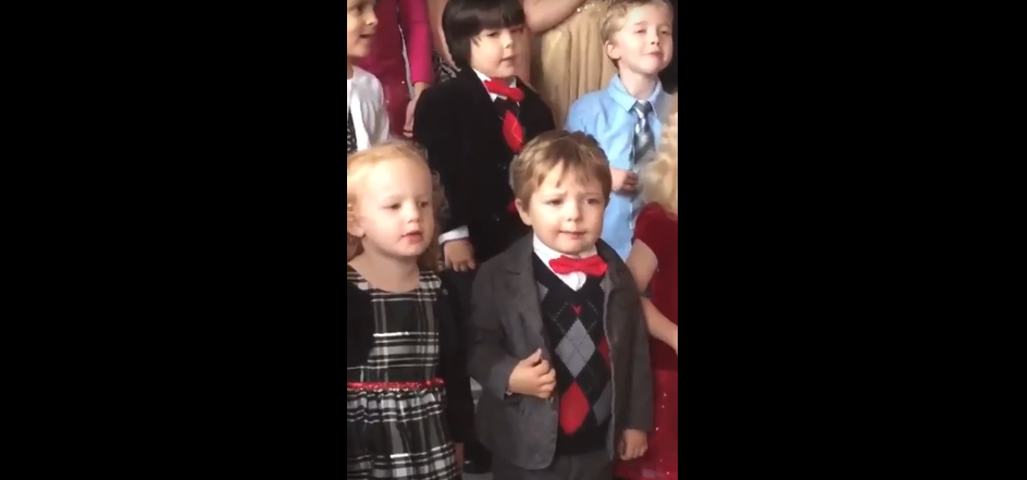 Outspoken Preschooler Speaks His Mind During Choir Performance [WATCH]