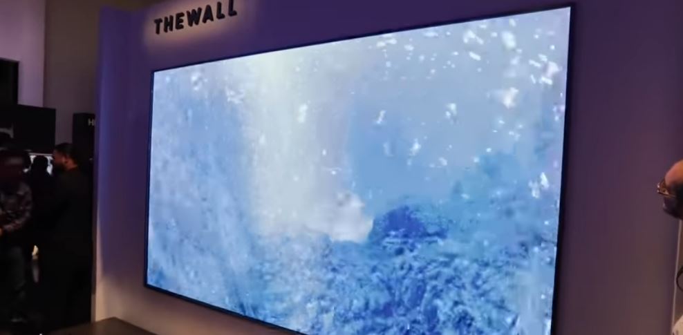 Samsung’s absurd 146-inch TV is an entire wall — hence its name, ‘The Wall’