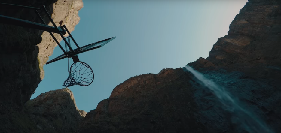 Watch the Worlds Highest Basketball Shot [VIDEO]