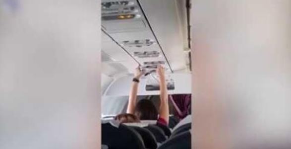 Woman Caught Drying Underwear With Plane’s Air Vent