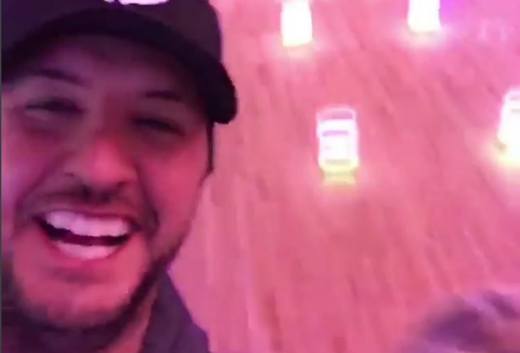 Watch: Luke Bryan Shows Off His Roller Skating Moves