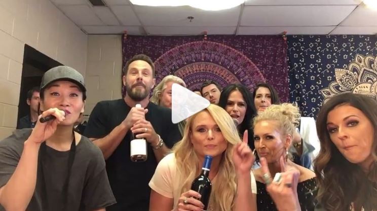 MIRANDA LAMBERT HOLDS GLAM JAM WITH LITTLE BIG TOWN