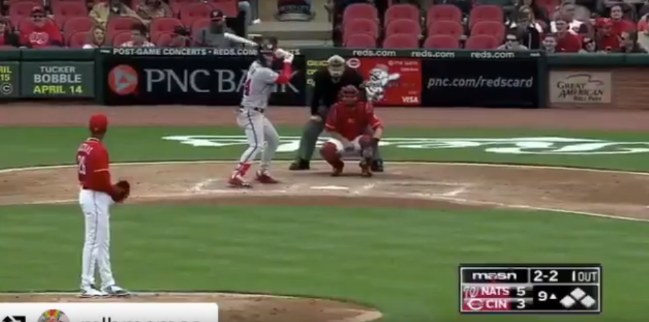 Watch Bryce Harper Hit a Home Run After Someone Yells ‘Overrated’