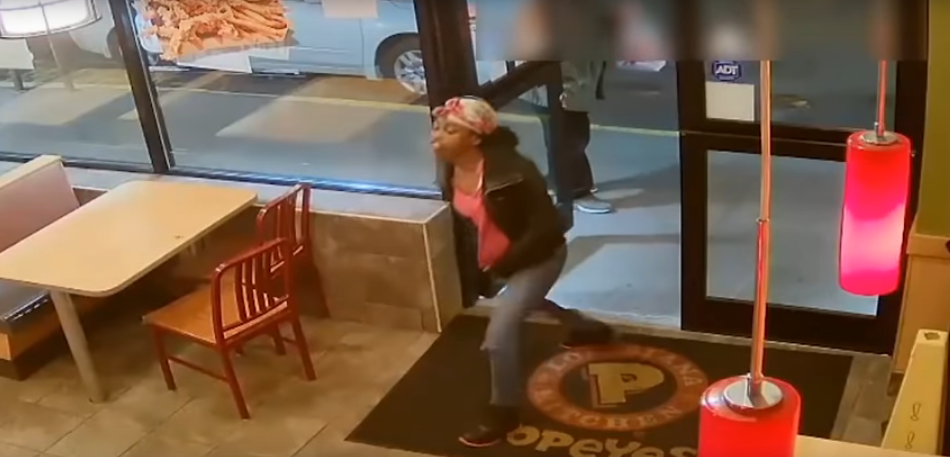Angry Woman Goes Postal After Learning a Drink Does Not Come With the Four Dollar Meal at Popeyes [WATCH]