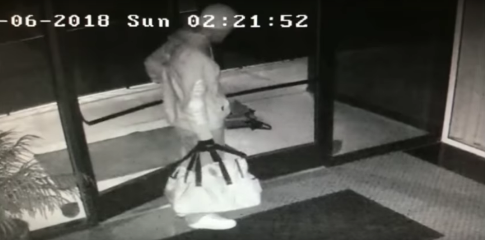 Security Cameras Catch Burglar Dancing in the Middle of His Break-In [WATCH]