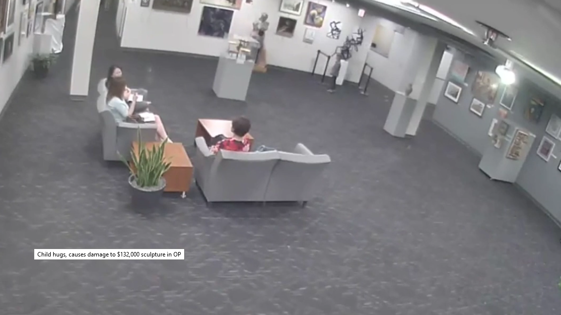 Adventurous Child Ends Up Breaking One Hundred Thousand Dollar Museum Statue [WATCH]