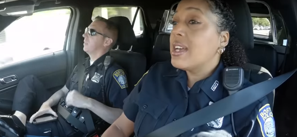 Police Officers Go Viral After Doing Their Own Version of Carpool Karaoke