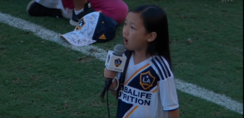Amazing Seven Year Old Nails The National Anthem [WATCH]
