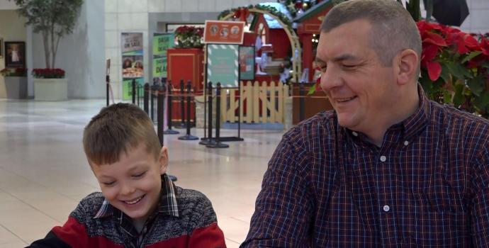 A Six Year Old Boy From Ruckersville ask For a Special Present From Santa (Watch)