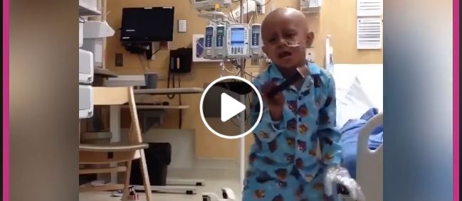 Watch: Boy dances to Michael Jackson after finishing cancer treatment