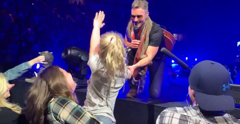 Watch Eric Church Make a Dream Come True for a Nine Year Old Girl [VIDEO]
