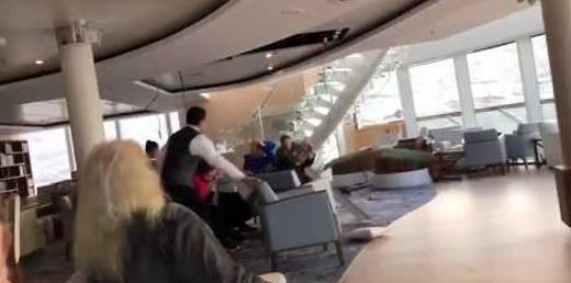 Terrible Storm Causes Cruise Ship To Lose Power