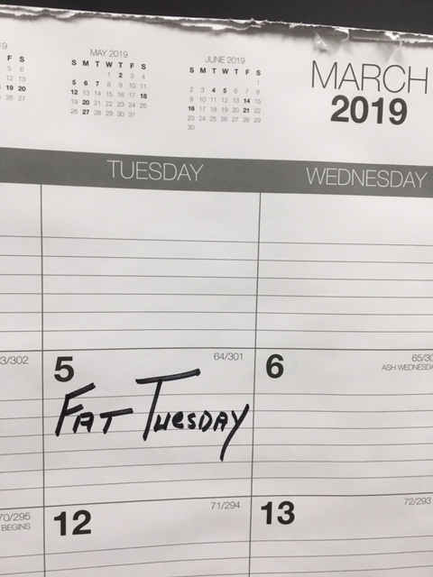 Today Is Fat Tuesday