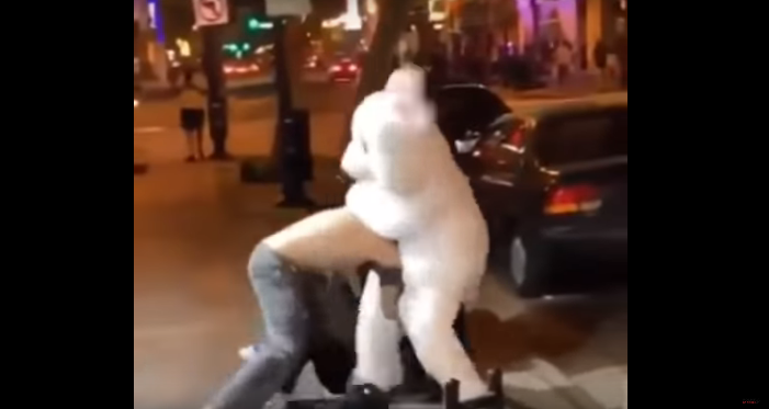 Easter Bunny Ends Up Joining in on Brawl in Downtown Orlando [VIDEO/NSFW]